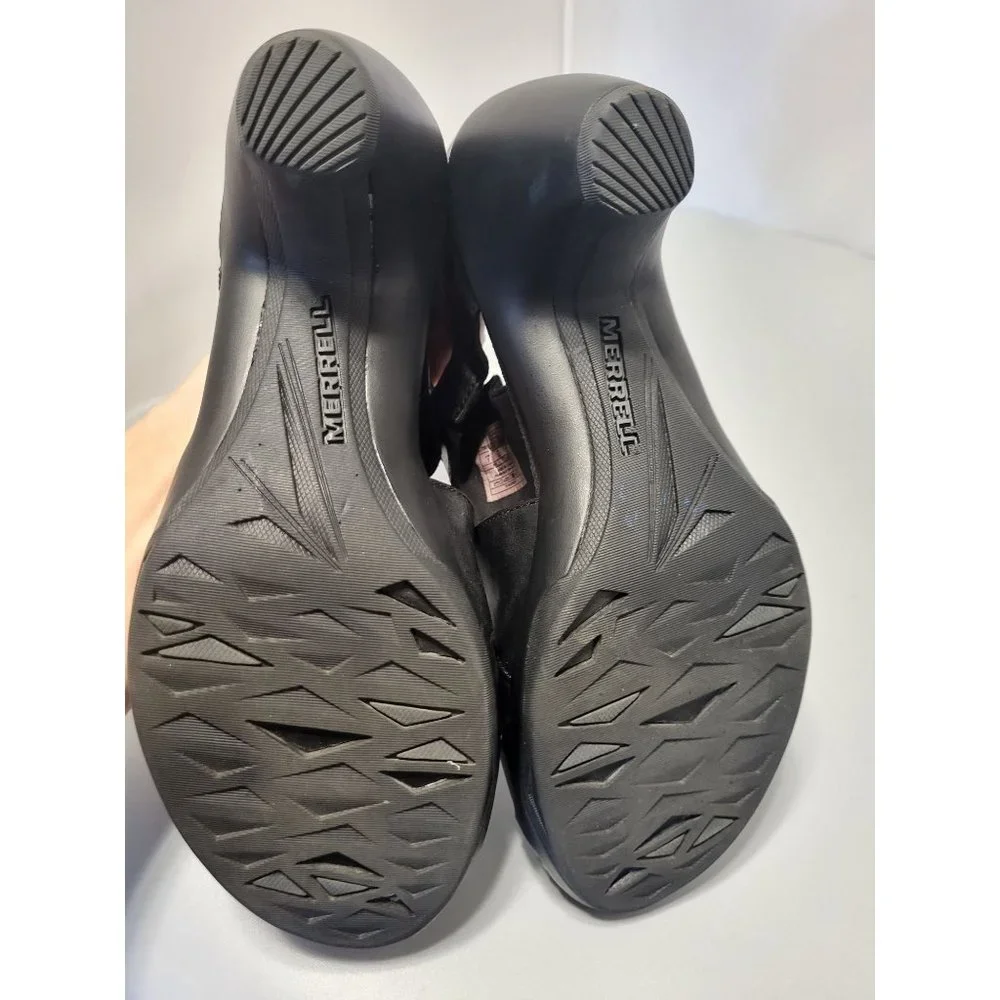 Merrell Black Cycling Performance Footwear Leather size 7 - Picture 5 of 7